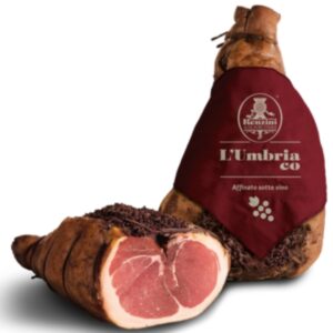 “L’Ubriaco” Cured Ham with Grape Pomace 8.5kg (Renzini)